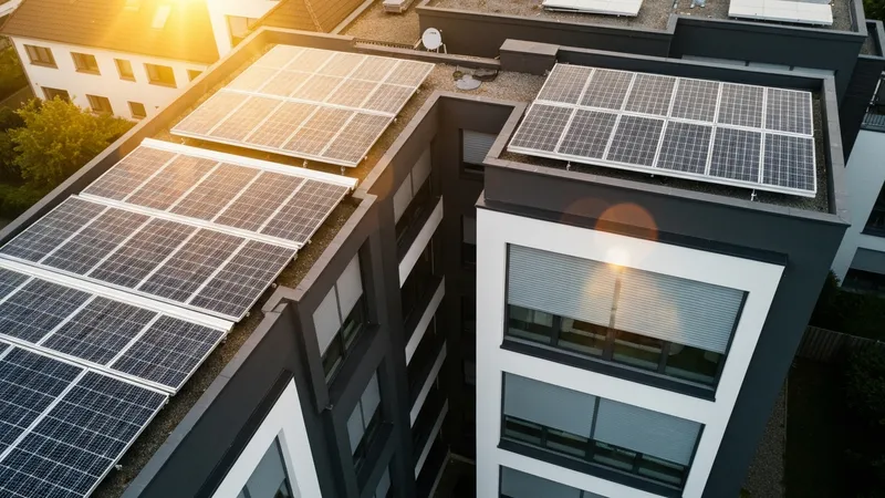 Économies d'énergie avec volets solaires